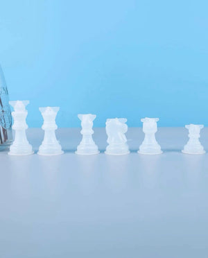 Silicone Mould Resin Chess