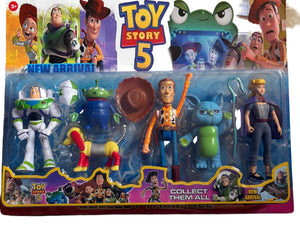 Toy story plastic figurines