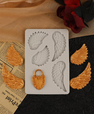 Silicone Mould Angel Wing Lock