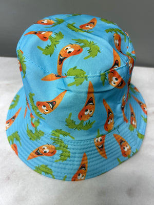 Unisex fun bucket hat carrot