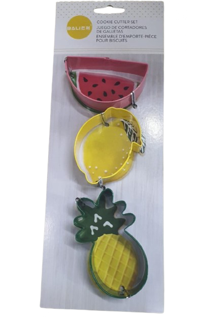 Metal Cookie Cutter Fruits