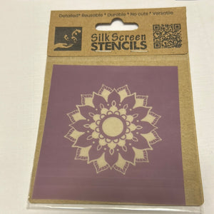 Silk Screen Stencil Mandala