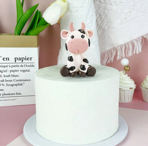 Cow Cake topper Figurine