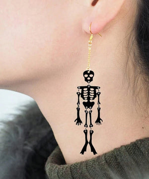 Silicone Mould Resin Earring Skeleton