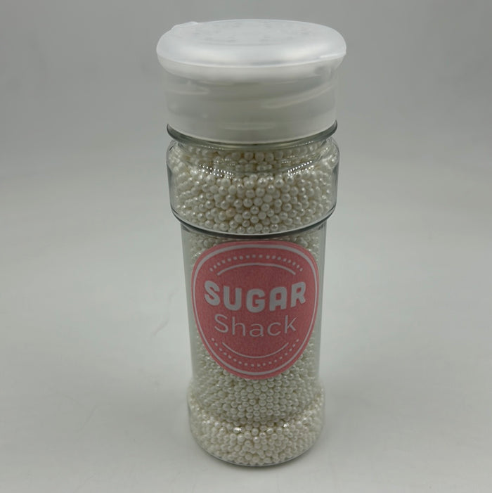 Sugar Shack  Sprinkles Petty Pearl White 100g