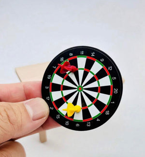 Mini Magnetic Dartboard Cake Topper