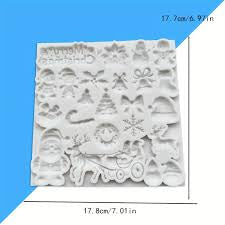 Christmas Multi Silicone Mould