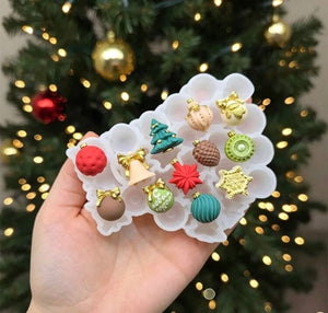 Silicone Mould  Christmas Baubles