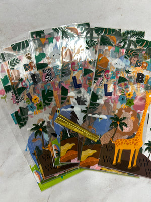 Jungle Wild Animal Sweet Bags