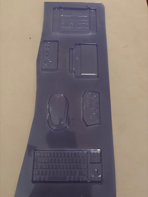 Pre loved hard plastic mould computer