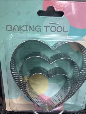 3pc Heart Tart Ring