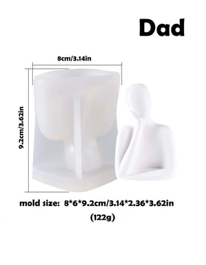 Silicone Mould Dad