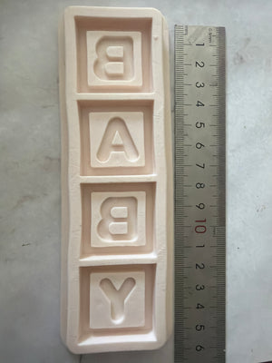 Pre Loved mould Baby Block