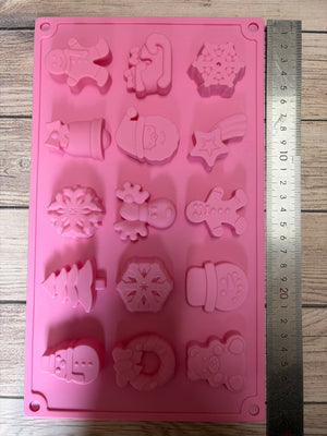 Pre loved soap mould Christmas