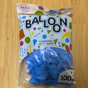 Balloons Blue 100pcs