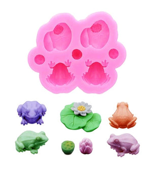 Silicone Mould  Frogs
