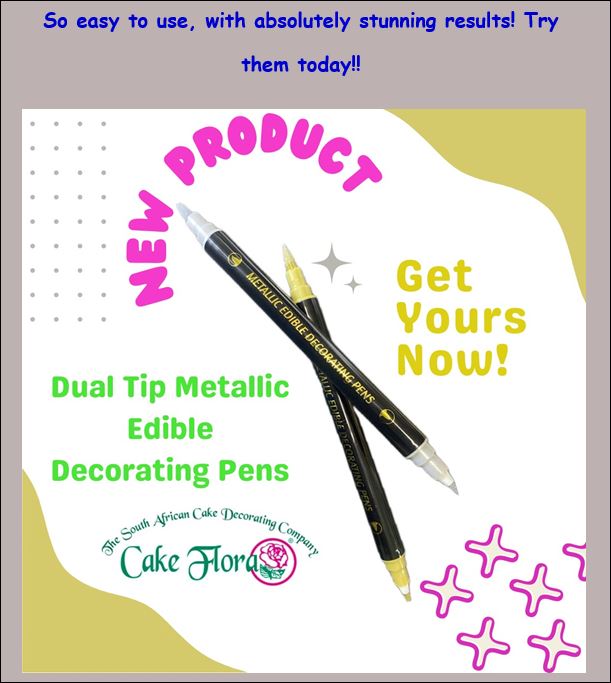 Edible Food Foodoodler Pens GOLD Foodoodler Edible Pen – Lamay