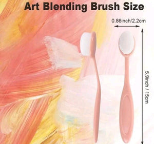 1pc Colored Ink Paint Blending Brush