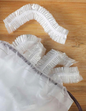 100pc 32cm Disposable Food Cover