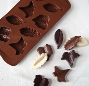 Nr120 Silicone Mould Chocolate Leaves