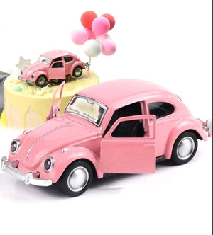 Cake Topper Pink Volla Car