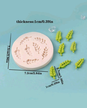 Silicone Mould Fan Leaf