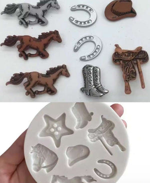 Silicone Mould Cowboy