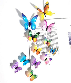 Mix Plastic Butterfly Cake Topper