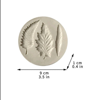 Silicone Mould Fondant Leaves