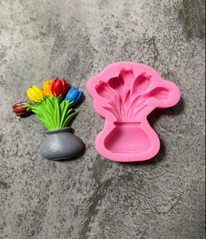 Silicone Mould Flower Pot