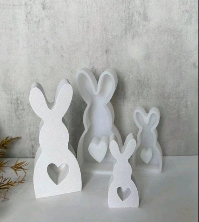 Silicone Mould Resin Bunny Medium