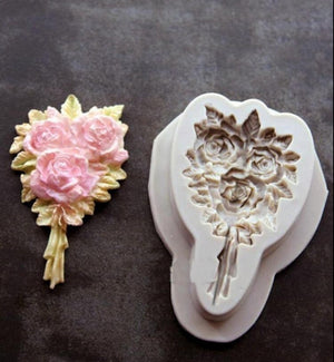 Silicone Mould Flower Rose