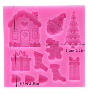 Silicone Mould Christmas