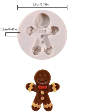 Silicone Mould  Christmas Gingerbread