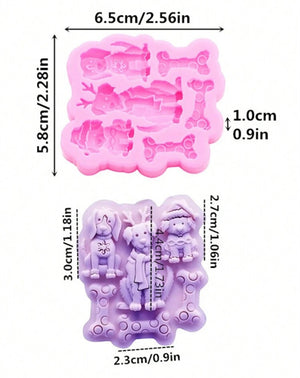 Silicone Mould Christmas Dog