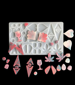 Silicone Mould Resin Earrings