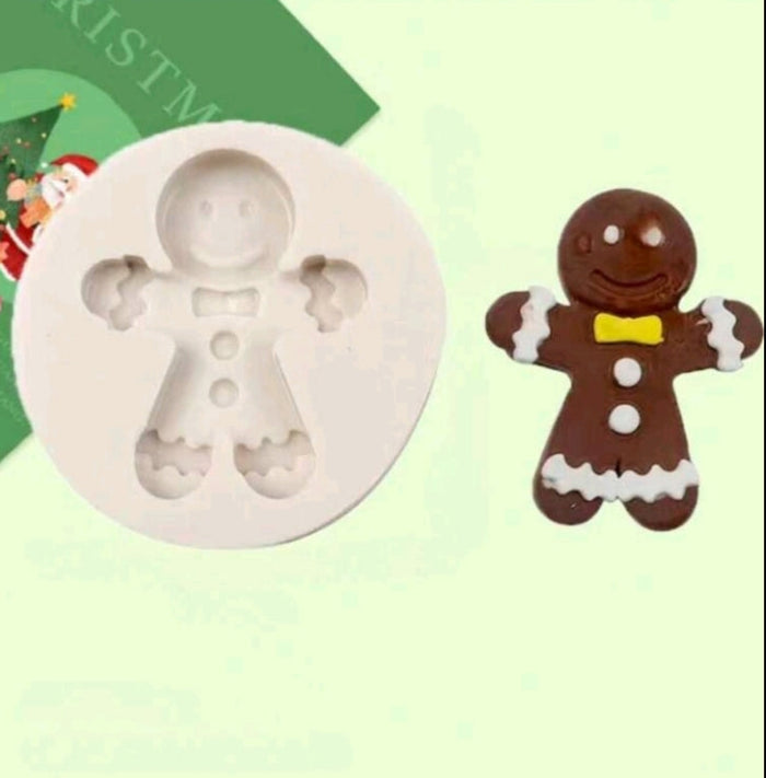 Silicone Mould  Christmas Gingerbread