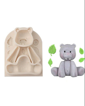 Silicone Mould Hippo