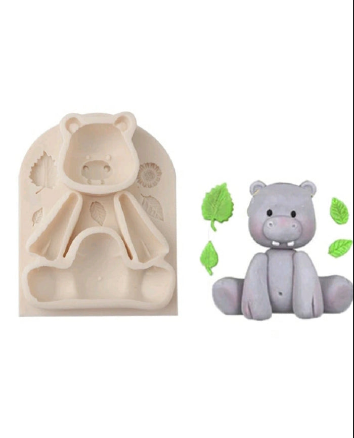 Silicone Mould Hippo