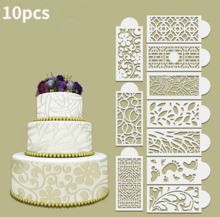 Decorating Stencils 10pcs