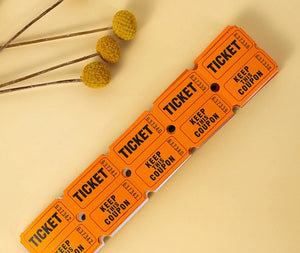 Circus Carnival Raffle Tickets 200pcs