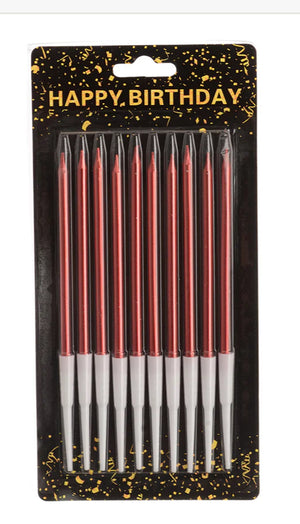 Birthday Candle Long Stylish