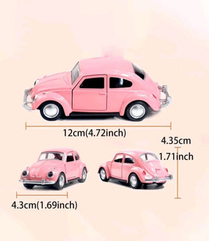 Cake Topper Pink Volla Car