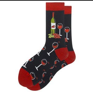 Socks Wine Lover