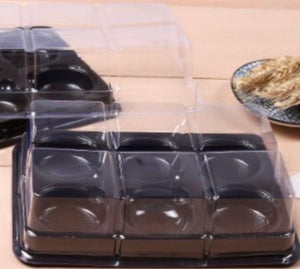 Plastic Cupcake Holder Dome 6 Cavity