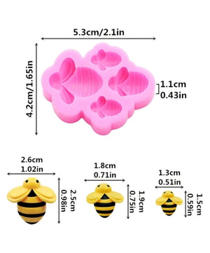 Silicone Mould Bees