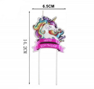 Birthday Candle Unicorn