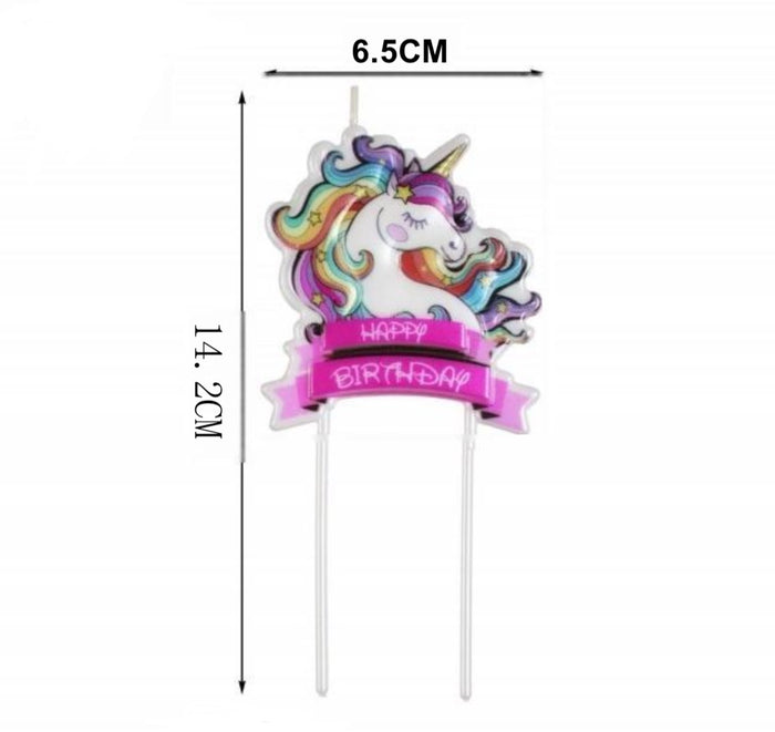 Birthday Candle Unicorn