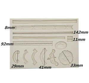 Silicone Mould Build a Frame Pillars