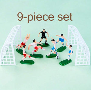 Cake Topper Plastic Soccer Football
